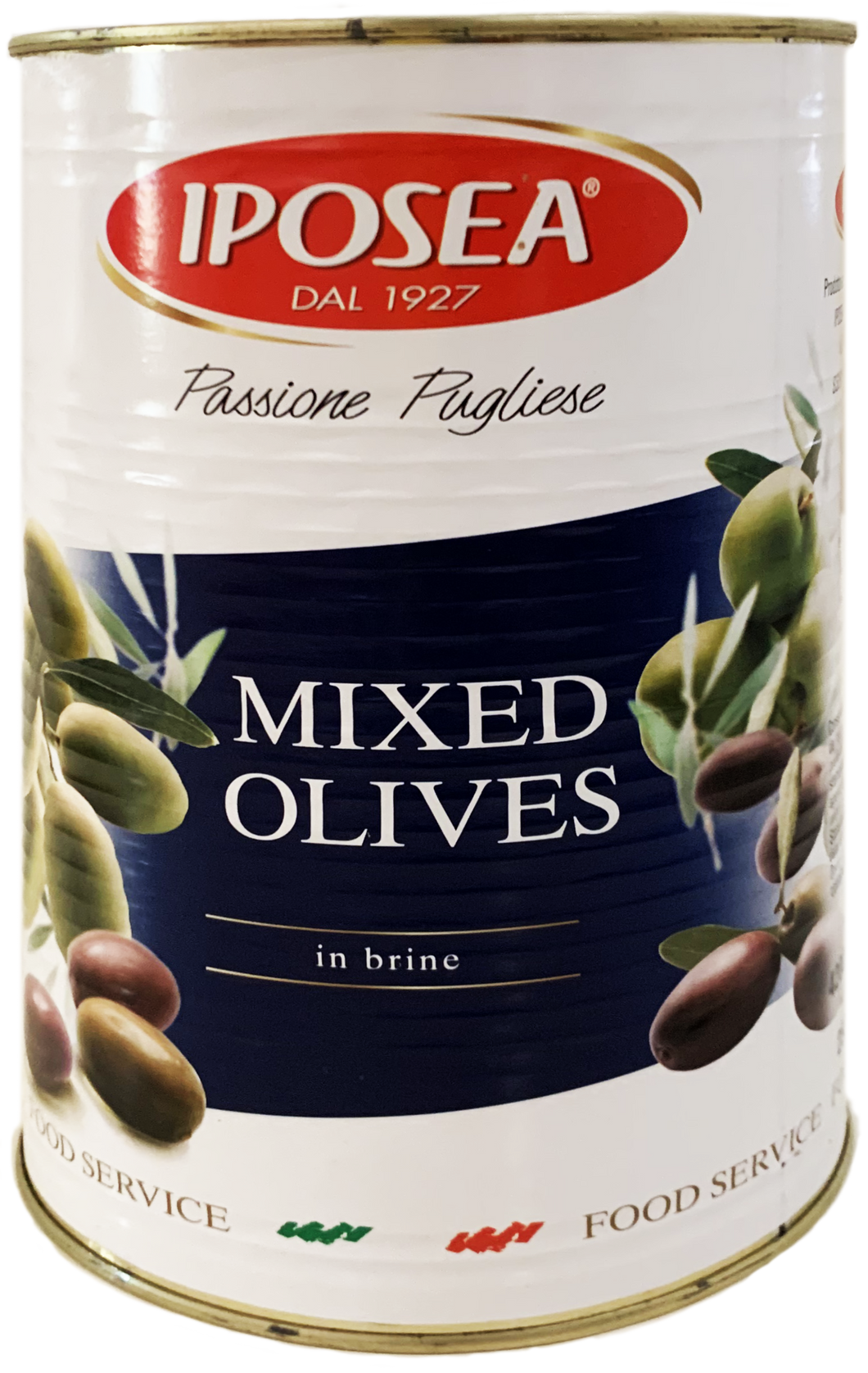 Mixed Olives in Brine 6.8lb