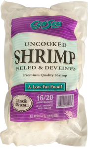 CenSea Uncooked Shrimps 16/20 2lb