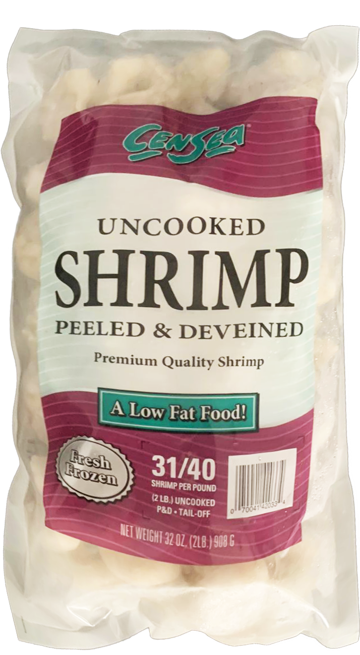 CenSea Uncooked Shrimps 31/40 2lb