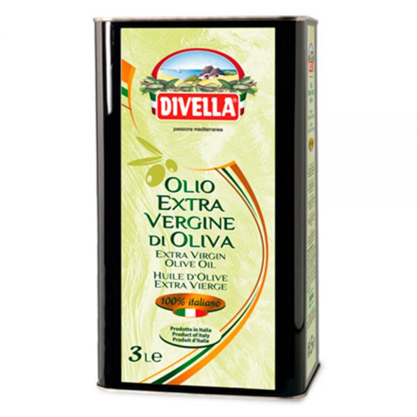 Divella Extra Virgin Olive Oil 100% Italian 3L